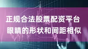 正规合法股票配资平台 眼睛的形状和间距相似